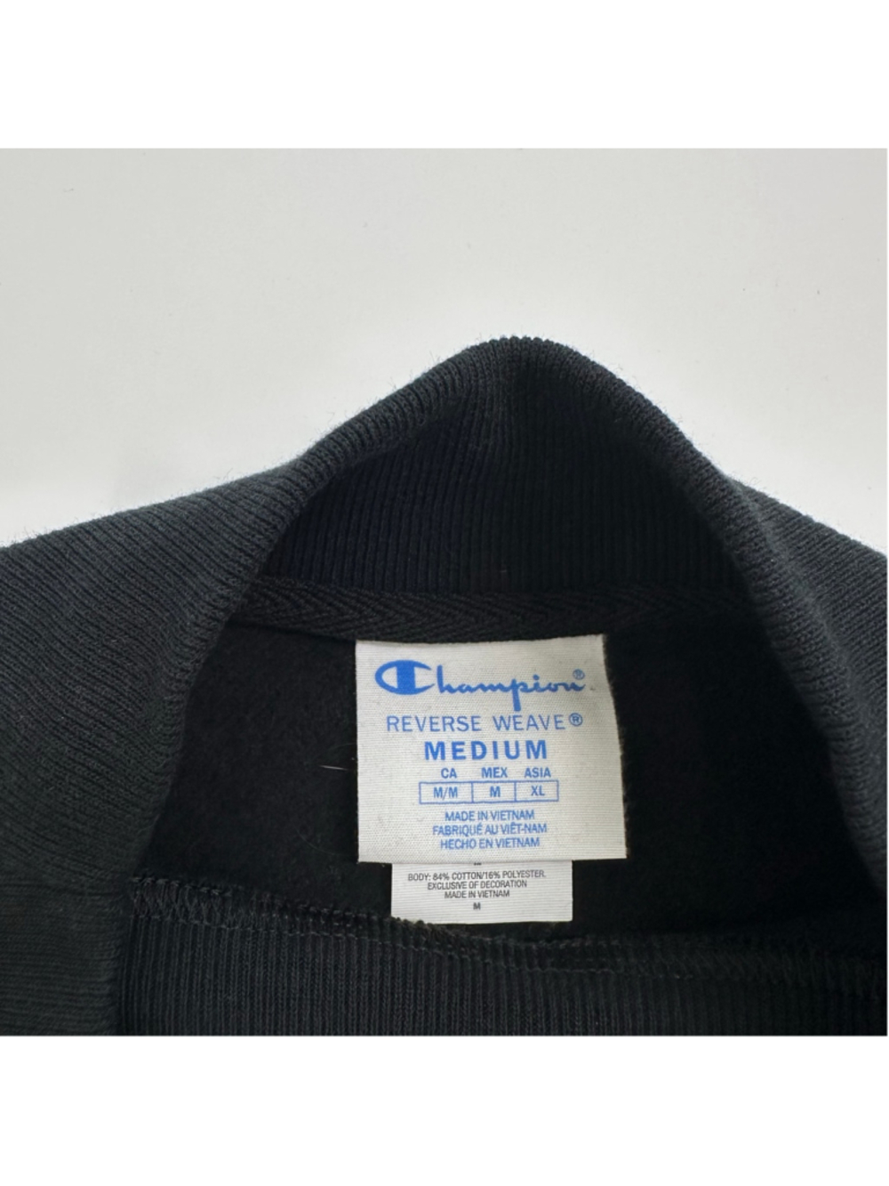 Champion x Super Mario Bros Reverse Weave Cropped Mockneck Black Women's M - Picture 12 of 16